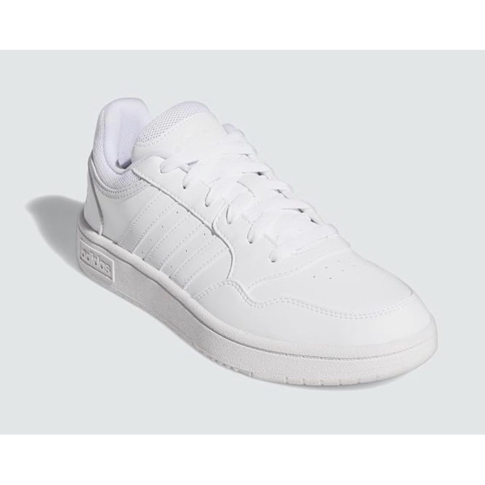Adidas Womens Hoops 3.0 GW3036 White Casual Shoes Sneakers‎ Size 8
